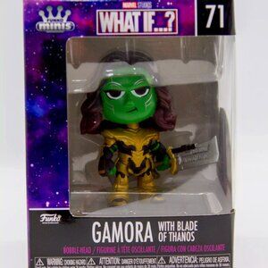 Gamora with Blade of Thanos Funko Minis Marvel Studios What If Figures (NIB)